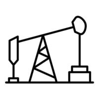 Petroleum Line Icon vector