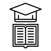 Education Line Icon vector