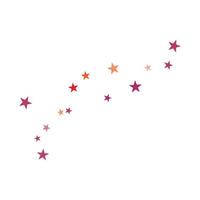 set of abstract stars background template vector illustration