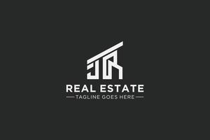 Letter J for Real Estate Remodeling Logo. Construction Architecture Building Logo Design Template Element. vector