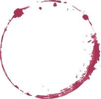 Wine stain vector