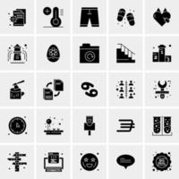 25 Universal Business Icons Vector Creative Icon Illustration to use in web and Mobile Related project