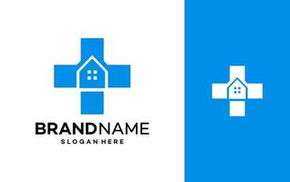 home medical logo template illustration vector