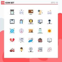 25 Creative Icons Modern Signs and Symbols of man brain iot stream soccer Editable Vector Design Elements