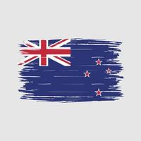 New Zealand Flag Brush vector