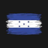 Honduras Flag Brush vector