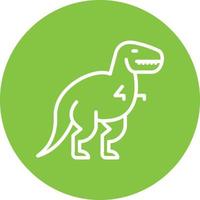 Dinosaur Vector Icon Design