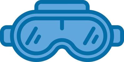 diseño de icono de vector de gafas vr