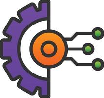 Digital Transformation Vector Icon Design