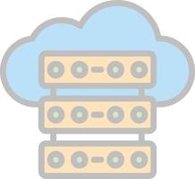 Database Vector Icon Design