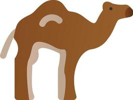 Camel Filled Icon vector