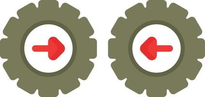 Backward Compatibility Vector Icon Design