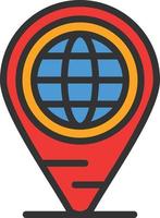 Geospatial Technology Vector Icon Design