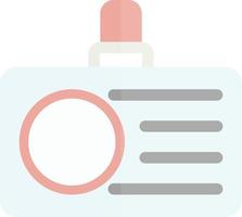 Id Card Vector Icon Design