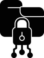 Data Encryption Vector Icon Design