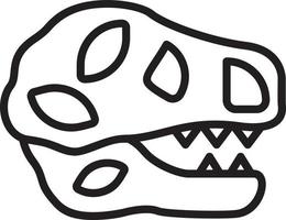 Tyrannosaurus Vector Icon Design