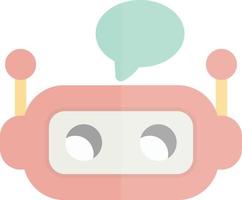 Chatbot Vector Icon Design