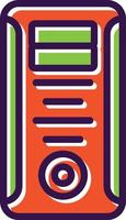 Computer Tower Vector Icon Design
