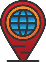 Geospatial Technology Vector Icon Design