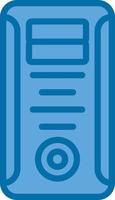 Computer Tower Vector Icon Design