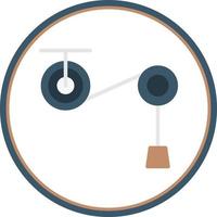 Pulley Vector Icon Design