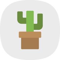 Cacti Filled Icon vector