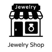 Icon of shop with premium design vector