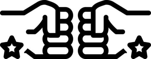 line icon for commitment vector