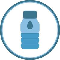 Water Flask Filled Icon vector
