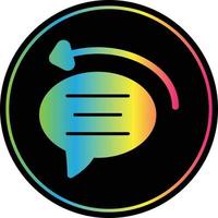 Auto Reply Vector Icon Design