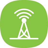 Broadcast Vector Icon Design