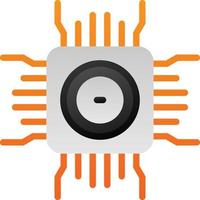 Cpu Vector Icon Design