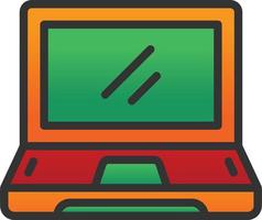 Laptop Vector Icon Design