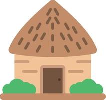 Hut Vector Icon Design