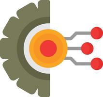Digital Transformation Vector Icon Design