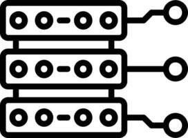 Server Vector Icon Design