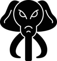 Mammoth Vector Icon Design