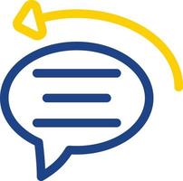 Auto Reply Vector Icon Design