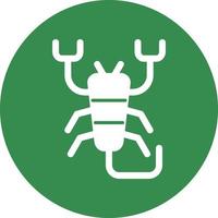 Scorpion Filled Icon vector