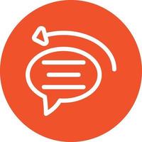 Auto Reply Vector Icon Design