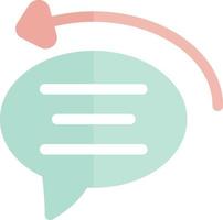 Auto Reply Vector Icon Design
