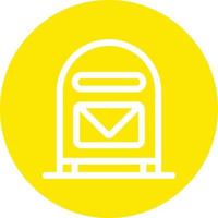 Mailbox Vector Icon Design