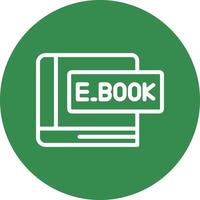 Ebook Vector Icon Design