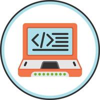 diseño de icono de vector de software