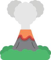 diseño de icono de vector de volcán