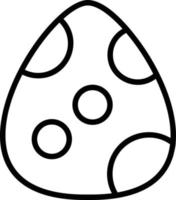 Dinosaur Egg Vector Icon Design