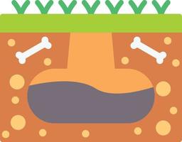 Fossil Vector Icon Design