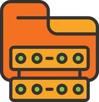 Data Storage Vector Icon Design