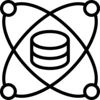 diseño de icono de vector de ciencia de datos