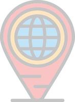 Geospatial Technology Vector Icon Design